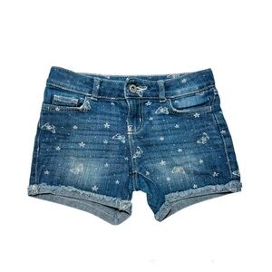George Blue Butterflies Denim Shorts